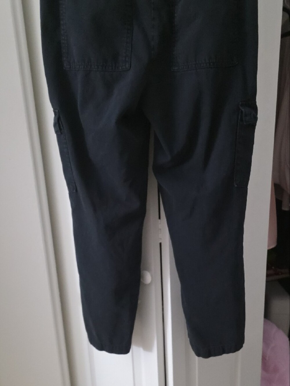 GAP Men’s Dark Navy Cargo Pants Sz M - Picture 6 of 8